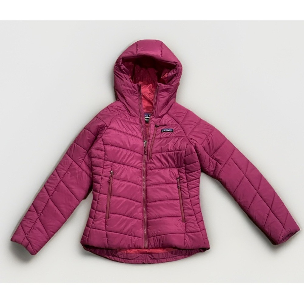 Patagonia Hyper Nano Puff Jacket Women's Magenta Pink Puffer Hoody S Rare Color